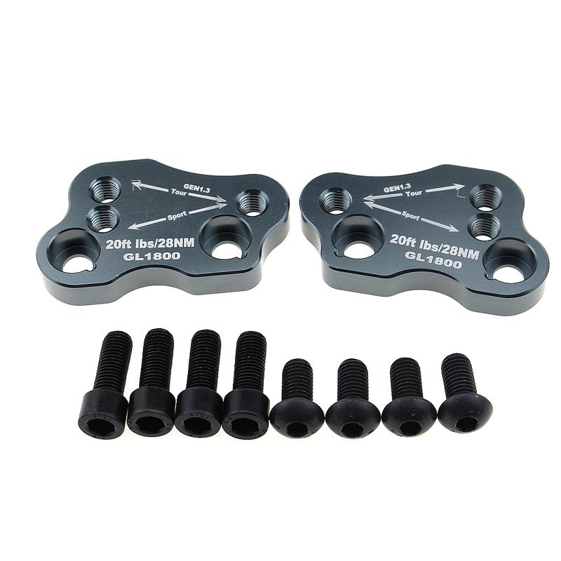 Motorcycle Handlebar Risers For Honda Goldwing GL1800 Gold Wing GL 1800 2018-   Handle Bar Mount Clamp Bar Clamps
