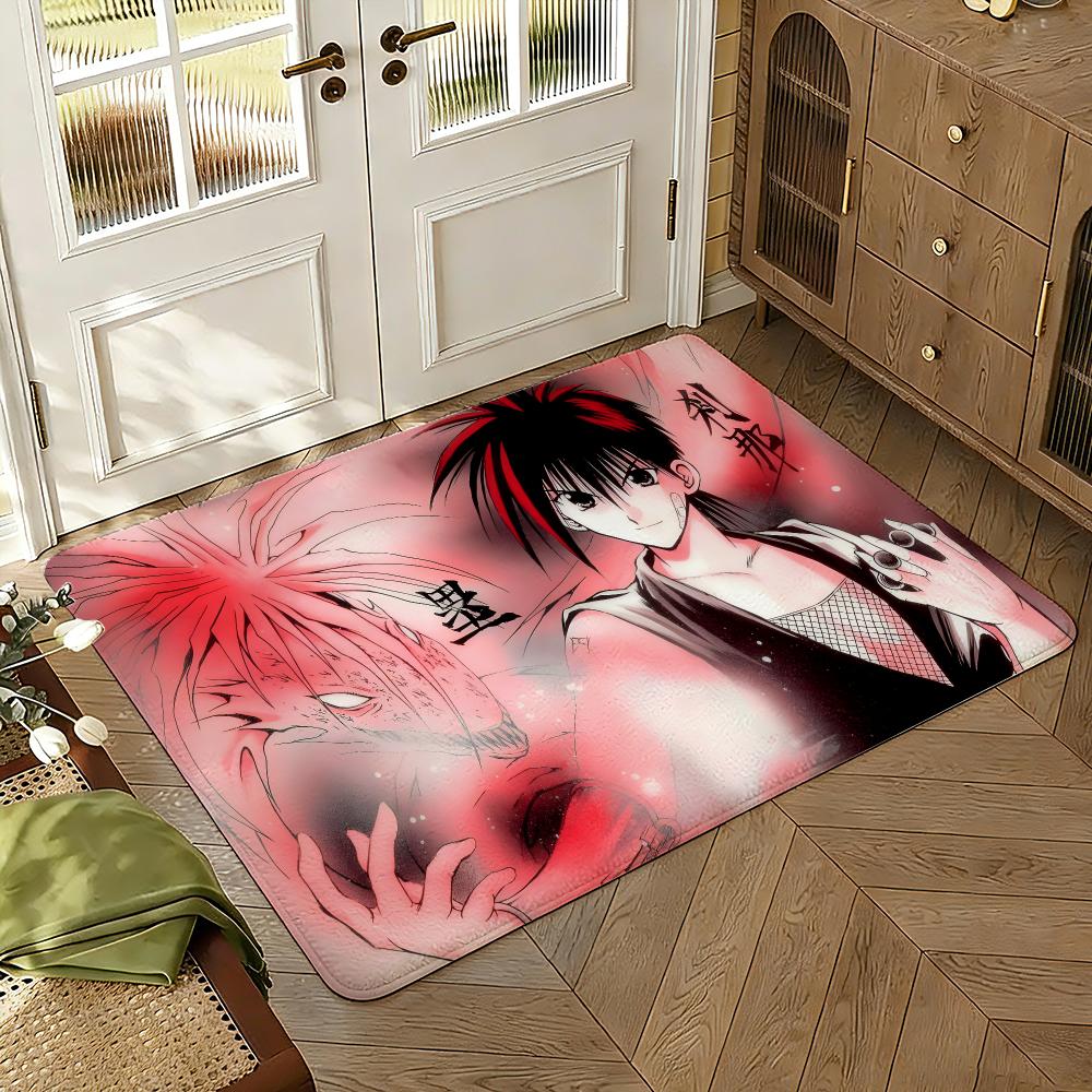 Game G-Guilty Floor Mat Soft Thickened Absorbent Non-Slip Bedroom Living Room Door Mat Home Decor Flannel Rugs
