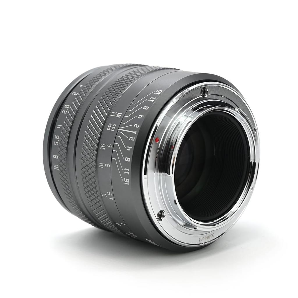 AstrHori 50 mm Canon Mount Titan Schwarz Standardobjektiv Rock Star Year F2.0 EF-M [2 Garantie]