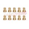 10pcs Pack of Carburetor Main Jet M6 6mm Thread For DellOrto BGM Motoforce PHNL/PHVA/PHBH/PHBL/PHBN/PHVB Carb Injector Nozzle
