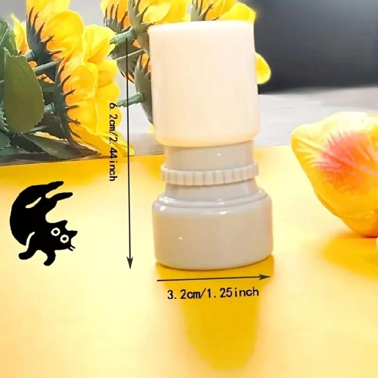 Lovely Cartoon Stamp with Black Cats Design Lightweight for Convenient Portability Everyday Use