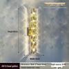 Elegant Crystal Wall Lamp: Minimalist Design for Bedrooms, Living Rooms, Stairs, and Hallways