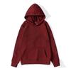 Cross2024 Men's Solid Color Korean Style Loose Hooded Pullover Sweatshirt - Spring & Autumn Trend