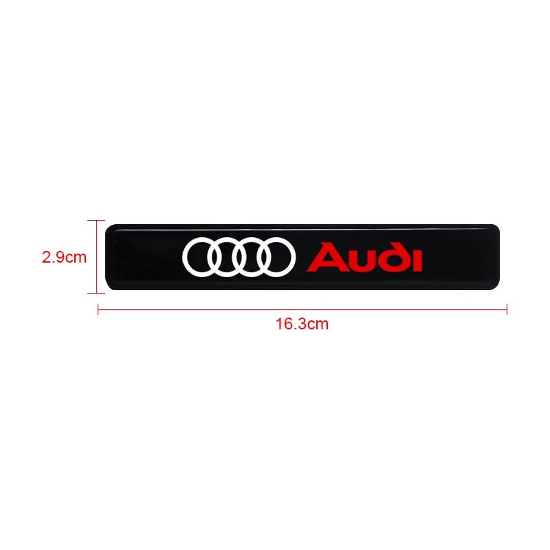 For Audi C7Car Front Cover Grille Lamp Emblem Decor Lightings LED Lights Exterior Accessories For Audi A6 Q3 A3 B5 B6 B7 B8 B9 Q7 8P 8V 8L