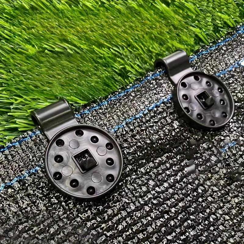 100 Stück schwarze Schattentuchklemmen - Langlebige PP-Kunststoffklemmen zur Befestigung von Sonnenschutztuch, Terrassen-Netzplane, Gartenschattenschutz