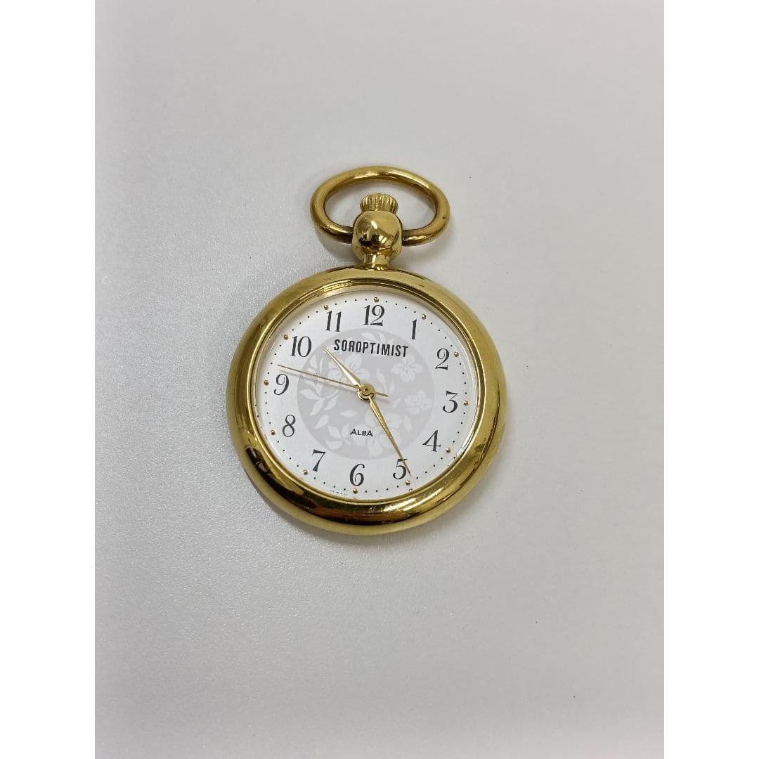 SEIKO ALBA pocket watch Soroptimist International commemorative model