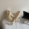 Bag Women's Large-capacity New Lightweight and Versatile Shoulder Messenger Bag Cloth Bag Class Commuter Tote Bag