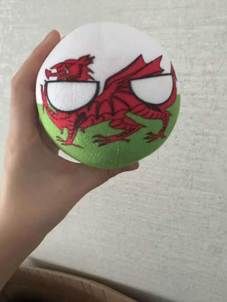 10cm Poľsko guľa plyšový vankúš Bangladéš Írsko Anglicko Škótsko Portoriko Srbsko Wales Nepál Countryball Hračka Darček