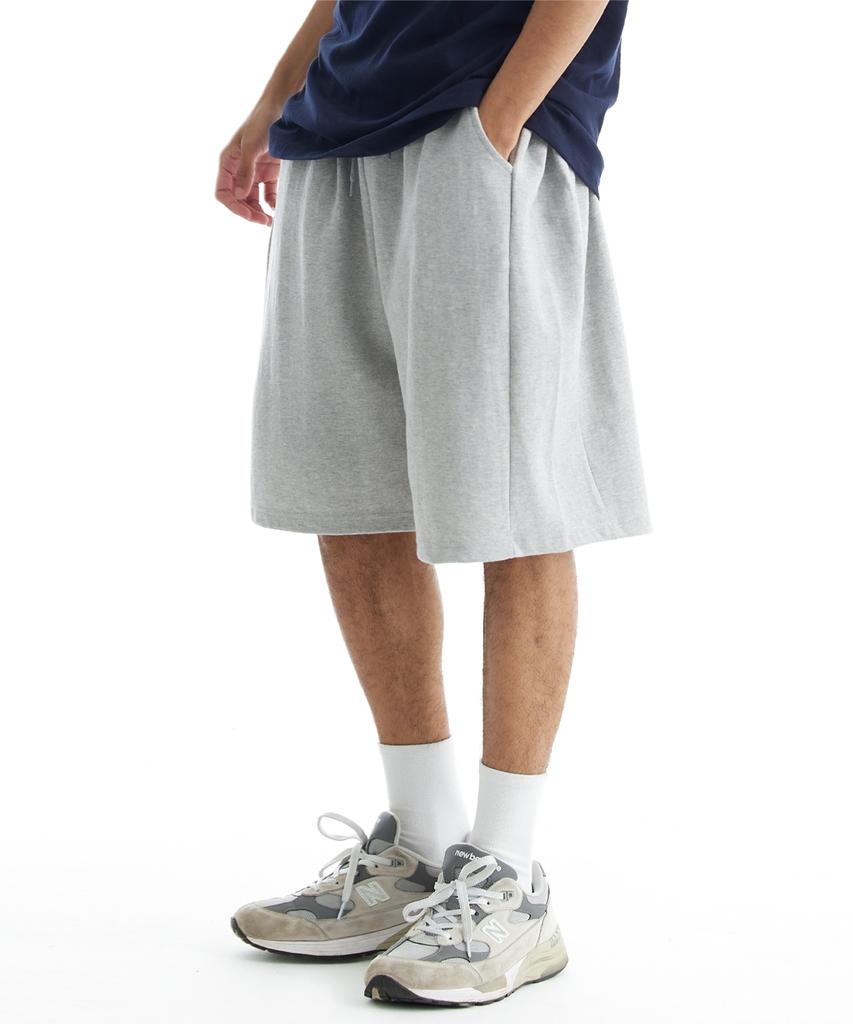 CREAM SODA LAB Minimal Wide Training Essential Side Cut Bermuda Shorts