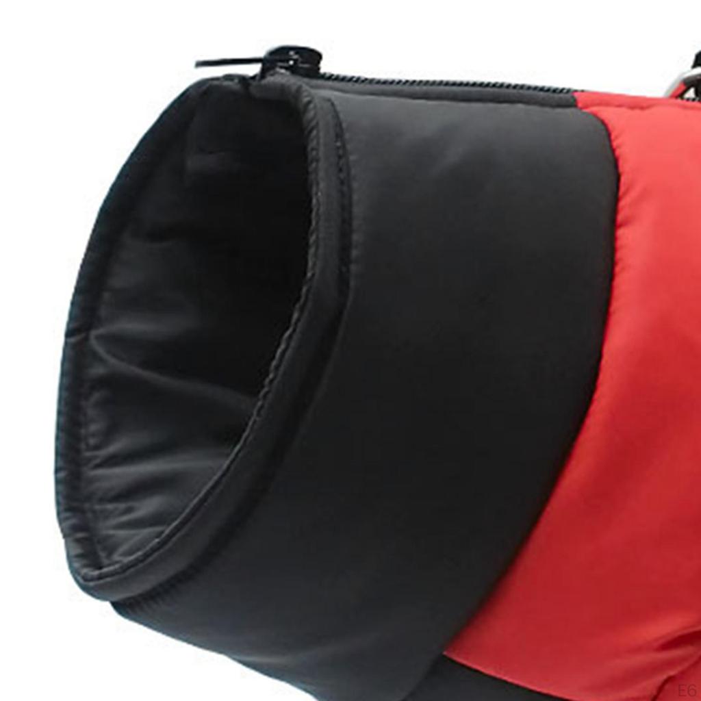Dog Coat Vest Windproof Winter Dogs Outfits Pet Clothes Apparel Zip up Cold Weather Apparels for
