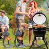 Tragbarer BBQ-Rostständer Wursthalter 304 Edelstahl Outdoor-Küchengrill Zubehör Geschenke Geburtstagsgeschenk für Männer