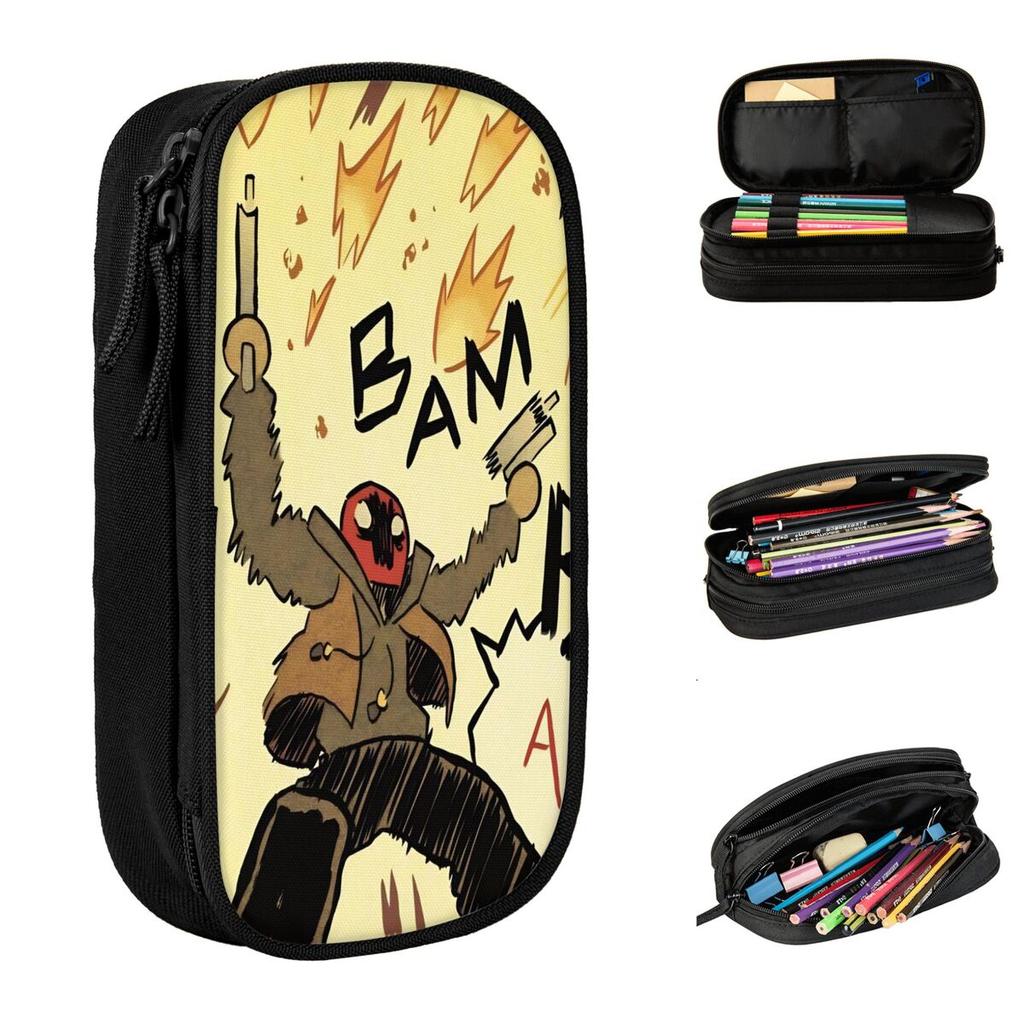New Jason Todd Pencil Cases Comics Superhero Pencilcases Pen for Girls Boys Big Capacity Pencil Bags School Supplies Stationery