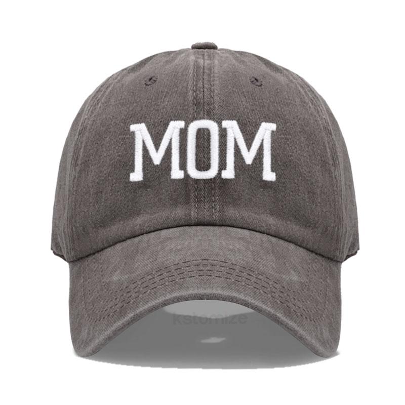 Dad Mom Embroidery Pure Cotton Men'S Baseball Cap For Man Womne'S Fashion Sport Golf Caps Sun Hat Dropshipping