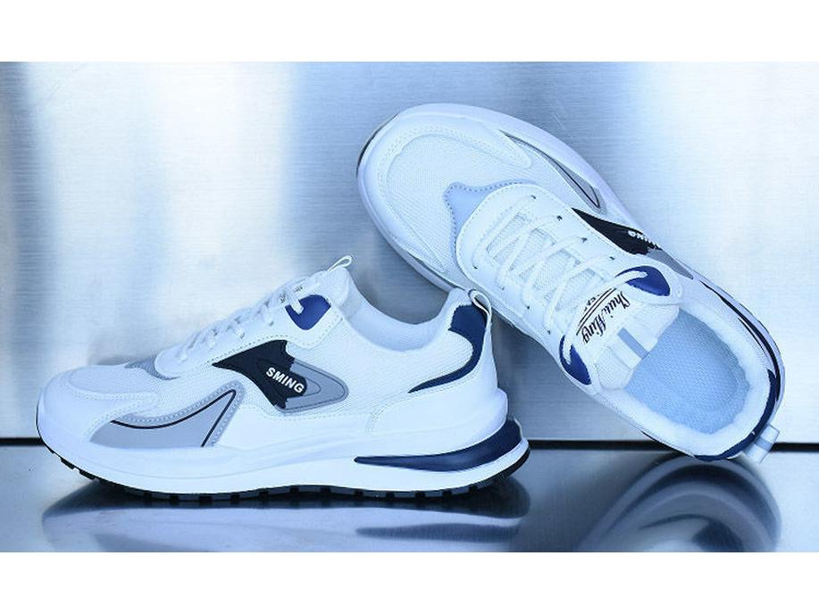 Men's Trendy Mesh Breathable Sneakers - Soft Sole, Versatile Summer Casual Shoes