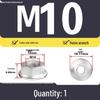 GB6177 Galvanized Hex Flange Nut with Anti-slip Teeth and Washer M4-M20