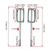Stainless Steel Hand Mixer Beaters - Universal Whisk Attachments, 1/2pcs Replacement for Electric Mixers, Rust-Resistant