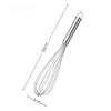 ZISIZ Manual Stainless Steel Whisk