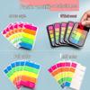 Transparent Writable Index Tabs for Students: Sticky Notes & Page Markers