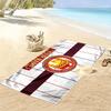 Olympiacos F.C Print Beach Towel, Large Soft Quick Dry Towel for Beach Camping Swimming