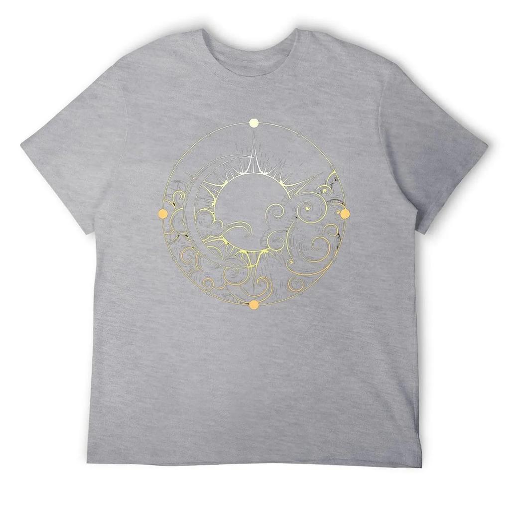 Fresh Sun And Moon For Sale T-shirt  Movement Tees Graphic Cool Humor Graphic Leisure Eur Size