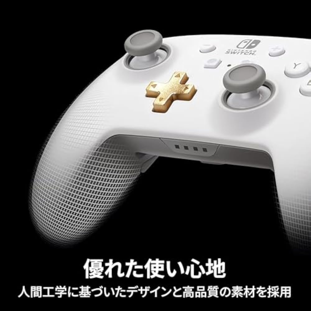 [Nintendo Licensed Product] PowerA Power Enhanced Wireless Controller for Nintendo Switch - White...