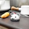 Minuteur de cuisine - original - souris - plastique - gris - mignon