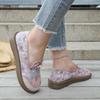 Batik Embroidered Women's Shoes, Soft-soled Anti-slip Summer Sandals, Women's Casual Shoes, Walking Shoes