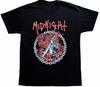 Vtg Midnight Band Tour Concert Cotton Black Full Size Unisex Shirt CM288 Unisex T-Shirt