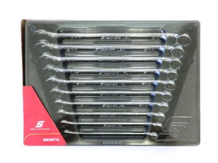 Kombinasjonssett av Frank Drive SOEXM710 fastnøkkel, 10-19mm, 10, pluss, [Brukt]