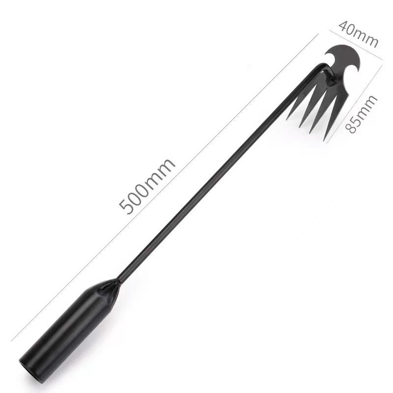 

4 зуба - Многофункциональный ручной прополочник для сада - Прочный и портативный садовый инструмент для прополки овощей и фермерских растений