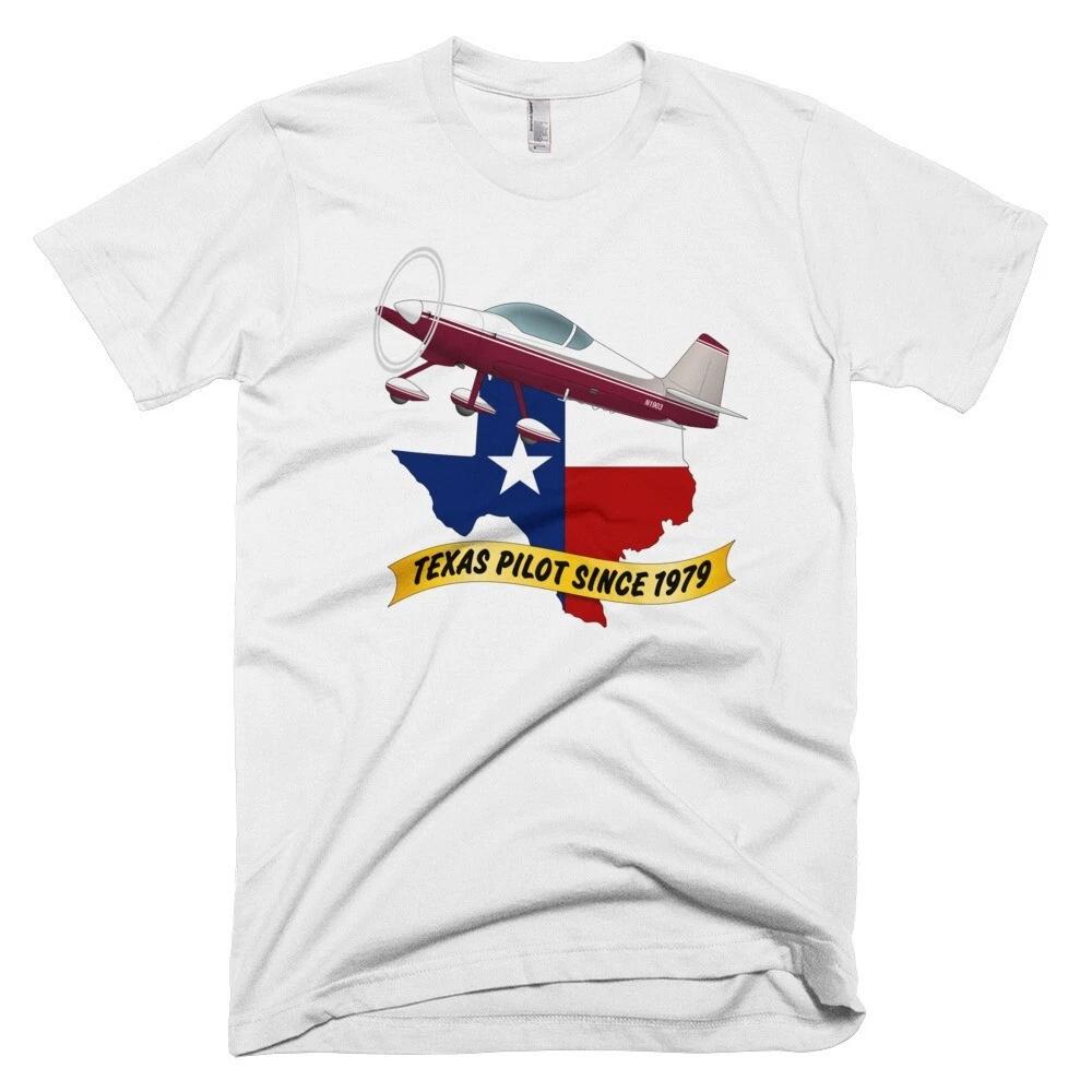 

Texas Pilot Van s Aircraft RV-10 Airplane T-shirt - Personalized with N# S