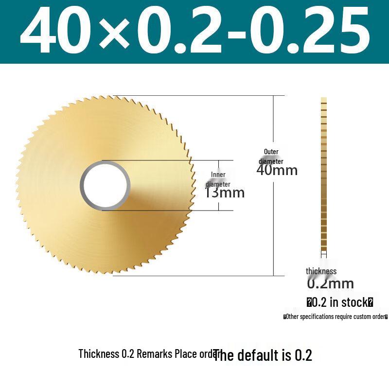 

Cobalt Titanium Coated HSS Saw Blade Milling Cutter