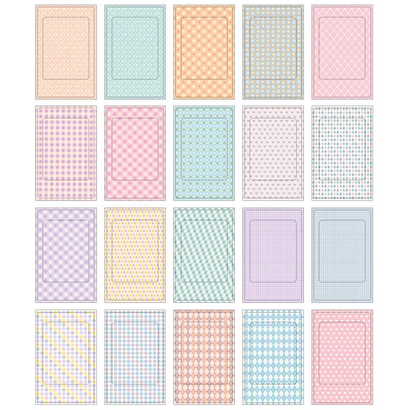 Polaroid 3-Inch Photo Frame Stickers for Creative DIY Journals