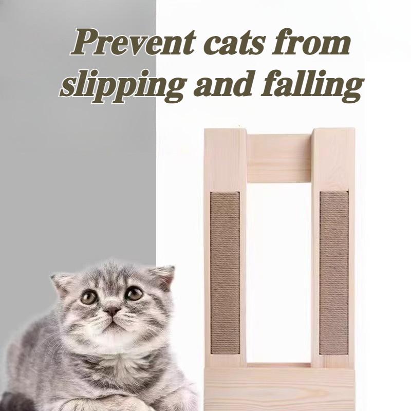 Solid Wood Pet Breeding Pedal Tools Anti-slip and Wear-resistant Cat Mating Tool and Cat Scratchers Pet Products Accessories