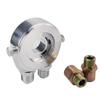 Oil Cooler Filter Sandwich Plate +Thermostat Adaptor 3/4" 16-UNF M20 X 1.5 Fitting With AN10 Fitting Oil Filter Sandwich Adapter