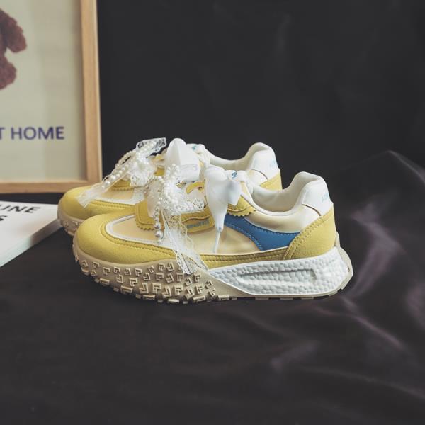 

Fashion Women s Sneakers With Platform Summer Shoes Woman-shoes Thick Sole 2025 Casual Mesh Roses Butterfly-knot Leisure Shoes Women s S 35