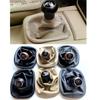 5-växlad Växellåda Växelspaksknopp Läderdamask För VW Passat b5 b5.5 1997 1998 1999 2000 2001 2002 2003 2004 2005 Bilstyling