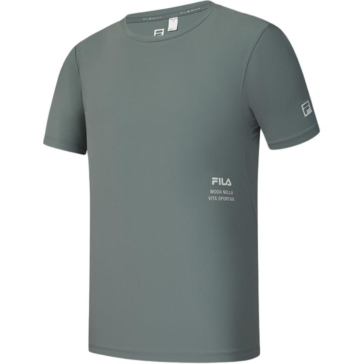 Fila Fitness Athletics Minimalist Cool Short Sleeve T-Shirt Men Tops A11M531106F-DY