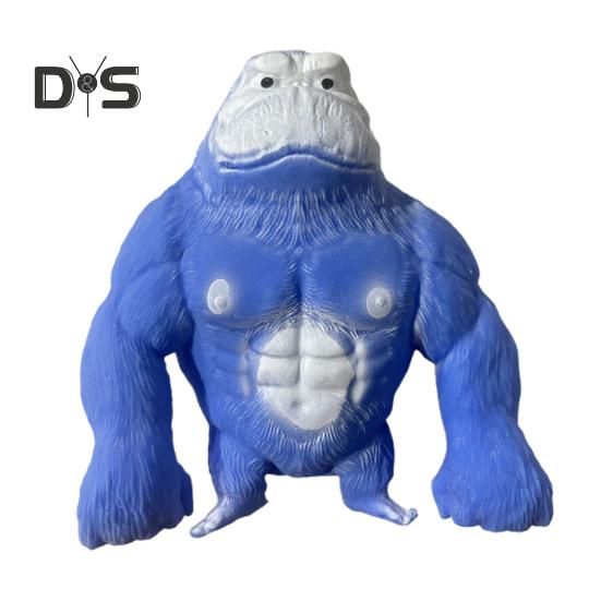 

Моделирование Горилла Сжимающая игрушка Снятие тревоги Снятие стресса Обезьянка Щипок Сенсорная игрушка Дети Подростки Взрослые Мягкий TPR Антистрессовый мячик Игрушка-фиджет для животных синий