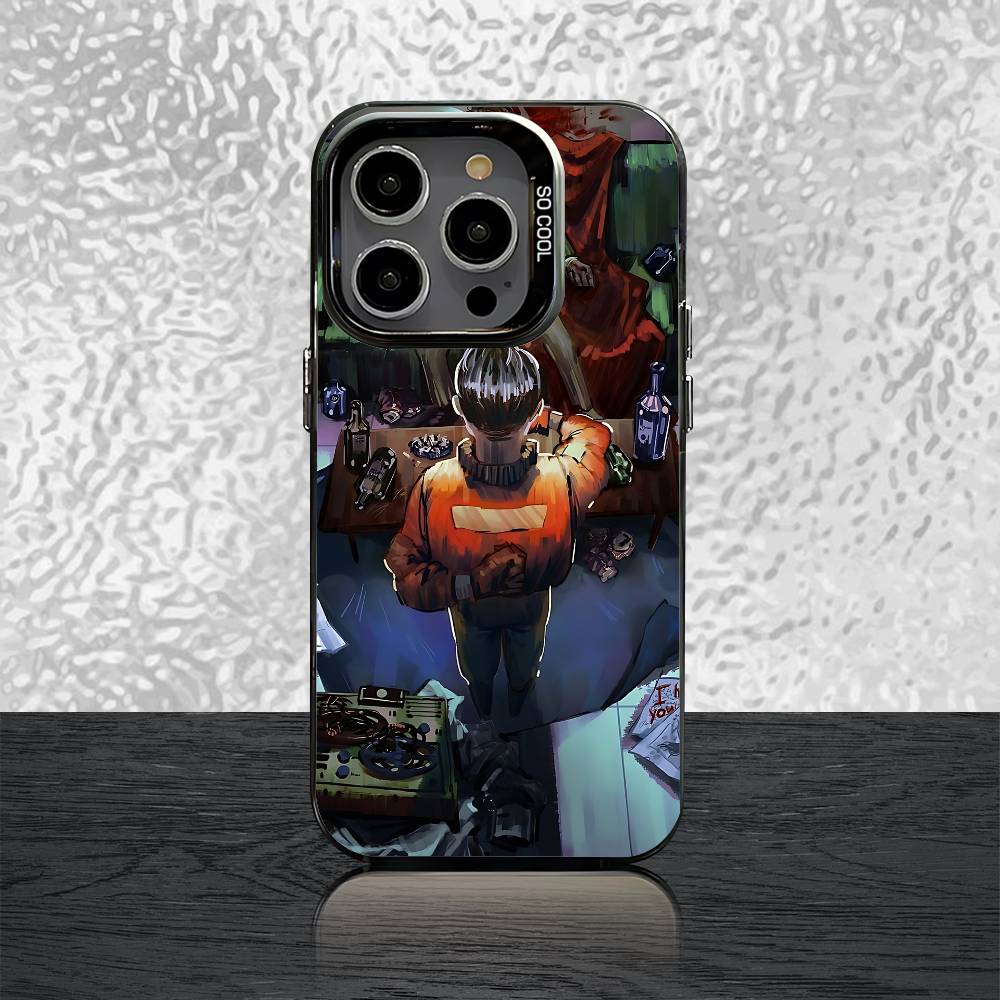 

D-Disco E-Elysium Phone Case For iPhone 15,16,12,14,13,17,11,E,Pro,Max,Plus,Air,Mini Black TPU Cover iPhone11