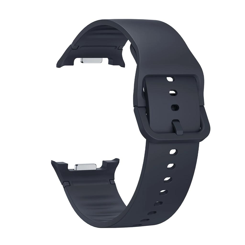 Original Strap For Samsung Galaxy Watch 8 40mm/44mm Silicone Smart Watch Sport Bracelet Correa Galaxy Watch8 Classic 46mm Band