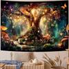 Nature Tree Tapestry Mystical Forest Tapestry for Bedroom Aesthetic Tapastry'S Wall Hanging Tapestries for Living Room Dorm