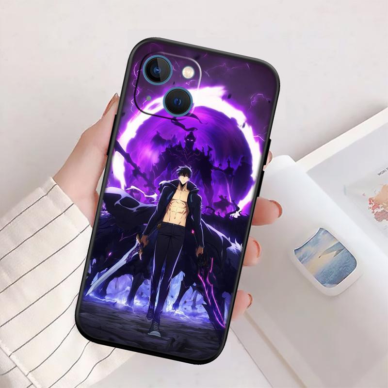 QE3 Anime Sung JinWoo Hülle für Samsung Galaxy M06 M15 M16 M35 M55 M56 A36 A42 A50 A50S A51 A52 A32 A33 A05 A05S A06 A16 A20