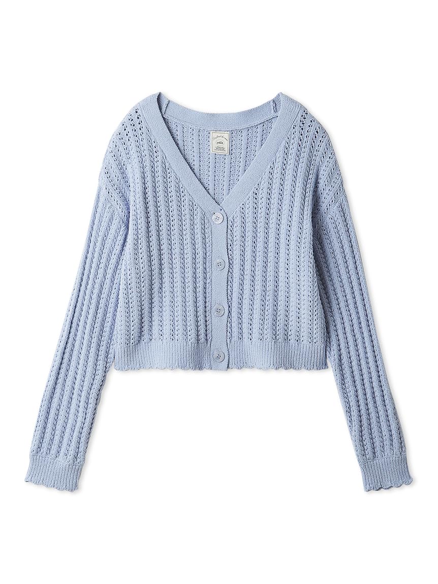 

Кардиган крючком Gelato Pique PWNT252053BLUF синий