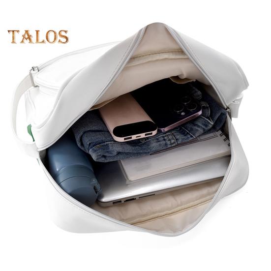 Tennistasche, Tennis-Sling-Umhängetasche, große Kapazität, Kunstleder, Schlägertasche für Badminton- und Pickleball-Schläger