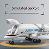1/72 Beluga Aircraft Model Super Heavy Transport Aircraft Simulation Airbus A330-600ST Birthday Gift Collection Ornaments