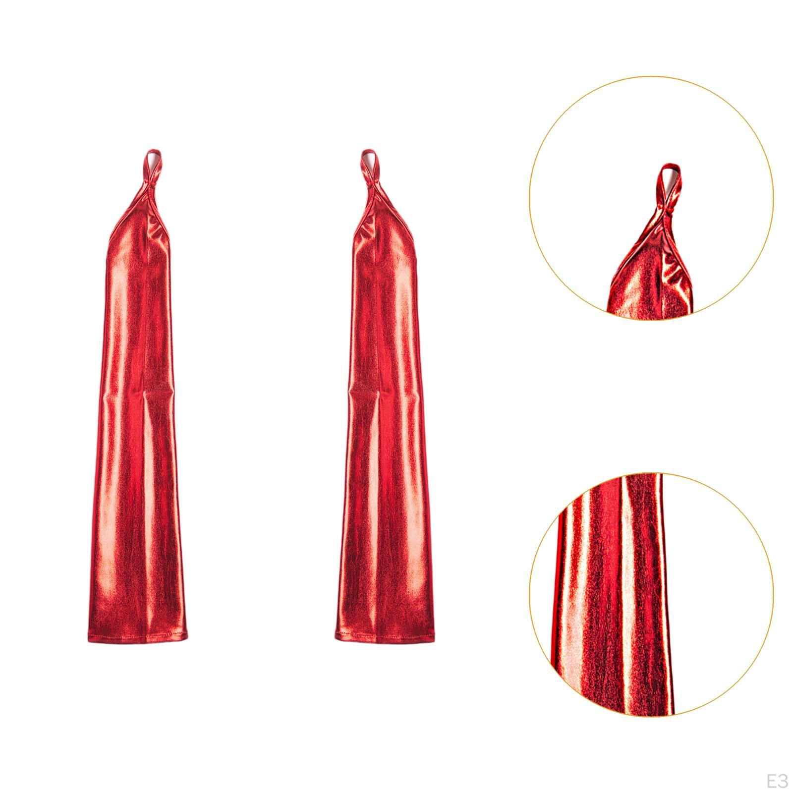 Перчатки из лакированной кожи — фото 5