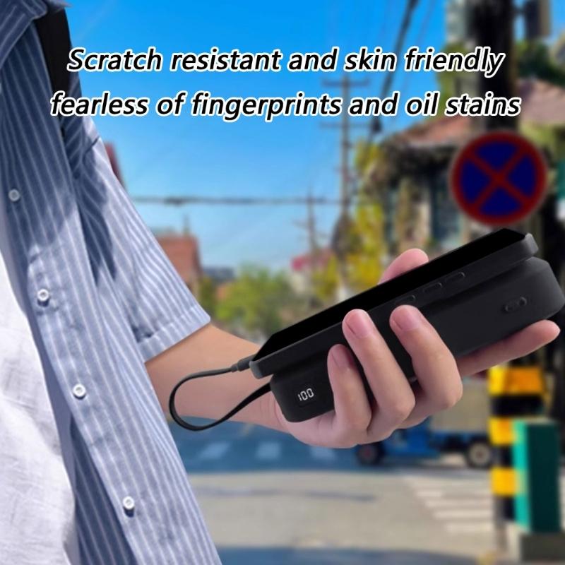 Silicone Skin Protective Case for CP25 20000mAh Mobile Power 55W Scratchproof Housing Shell Cover Flexible Sleeve
