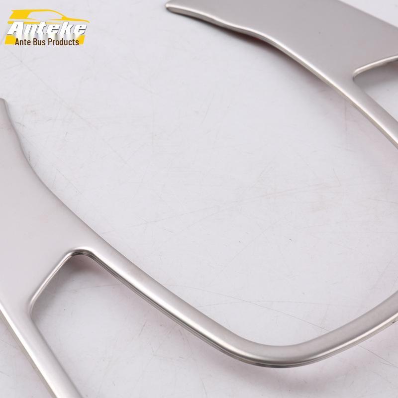 XC60 Front Panel Speaker Ring and Center Console Cover - Stainless Steel Decorative Sticker for 18 Models