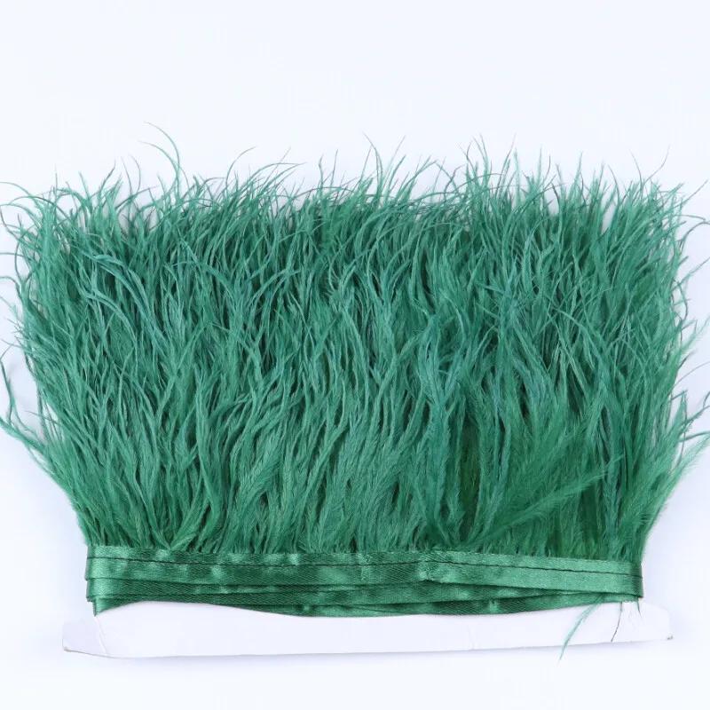 Feather2/5M 6cm Fringe Tassels for Skirt Latin Dress Feather Decorative Lace Trim Clothing Trimmings Fringes DIY Sewing Accessories